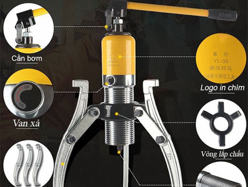 Cảo thủy lực 10 tấn ZYL-10