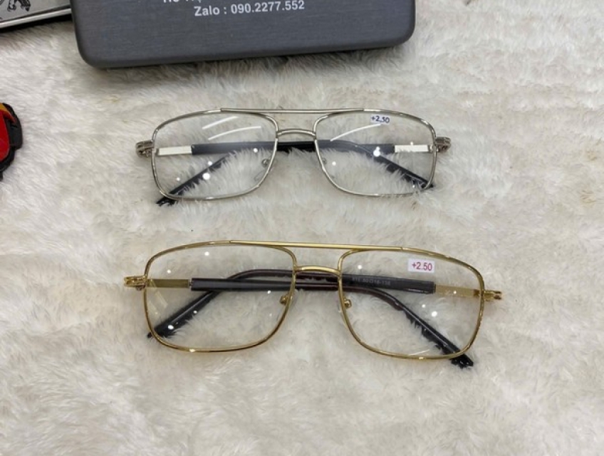 Kính lão tròng thuỷ tinh nhật cho người già đẹp giá rẻ ship miễn phí