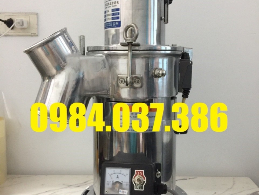 Máy xay trầm hương siêu mịm, tam thất, thảo dược đa năng DF25 dạng búa