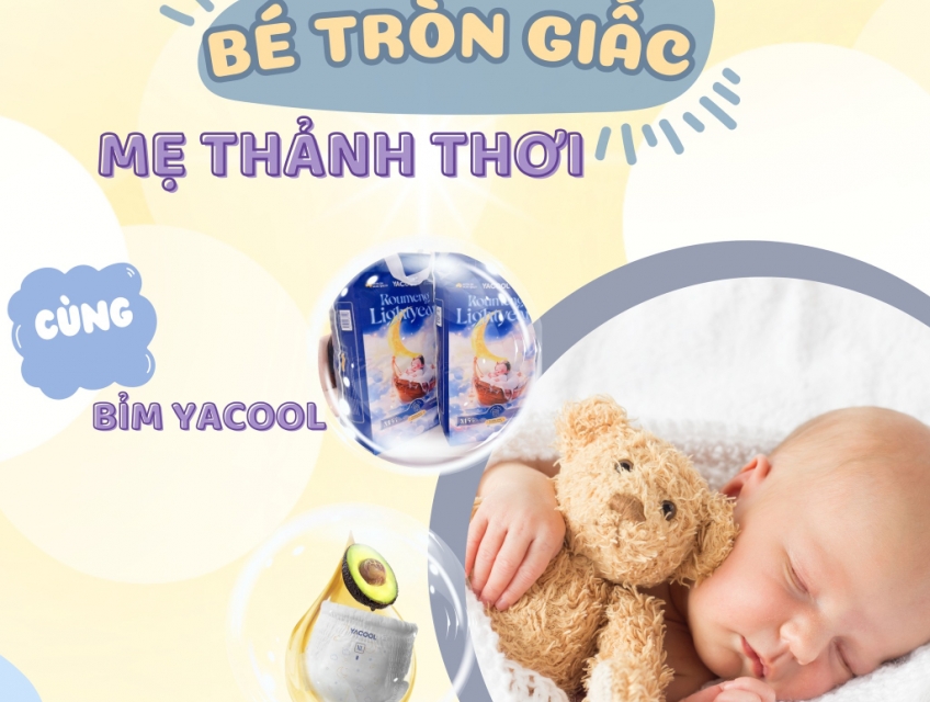 BÉ TRÒN GIẤC - MẸ THẢNH THƠI CÙNG BỈM YACOOL