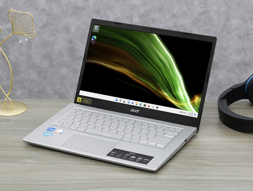 ACER A514: Core i5 Gen11/8G/512G/14in FHD IPS/vỏ nhôm/đèn phím/còn BH!