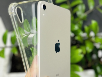 iPad Mini 6 - màu starlight - 64GB Máy likenew 99 keng