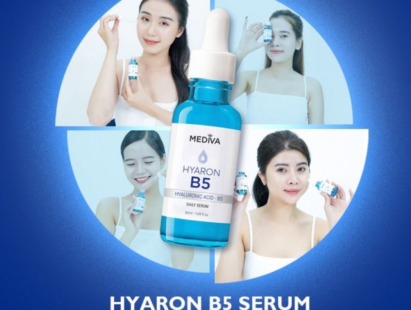 Mediva Hyaron B5 Serum “chiến thần”  Dưỡng ẩm da mùa hanh khô đây rồi