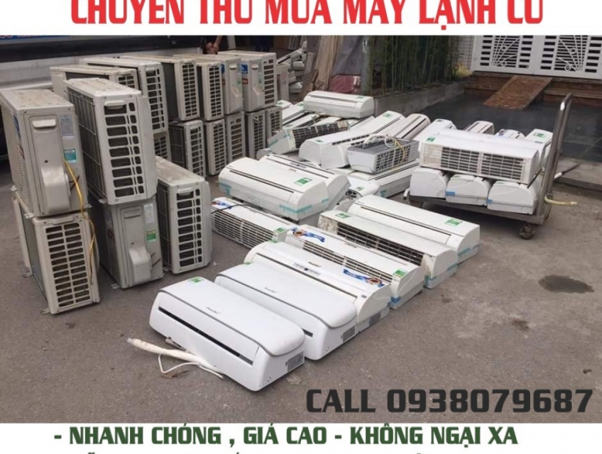 Thu mua máy lạnh hư cũ quận Bình Thạnh