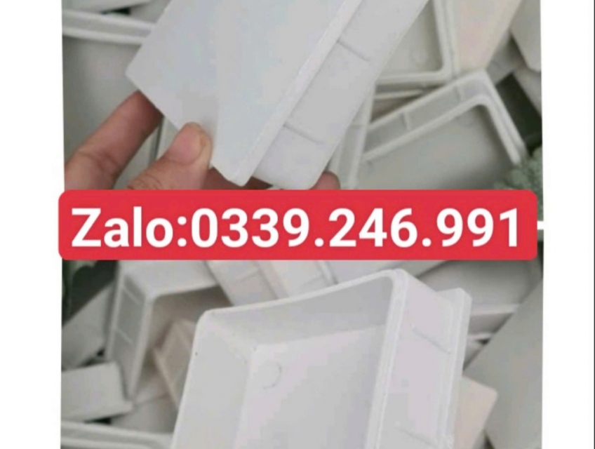 Nắp chụp nhựa, bịt đầu sắt hộp, nút bịt trong vuông 100x100mm