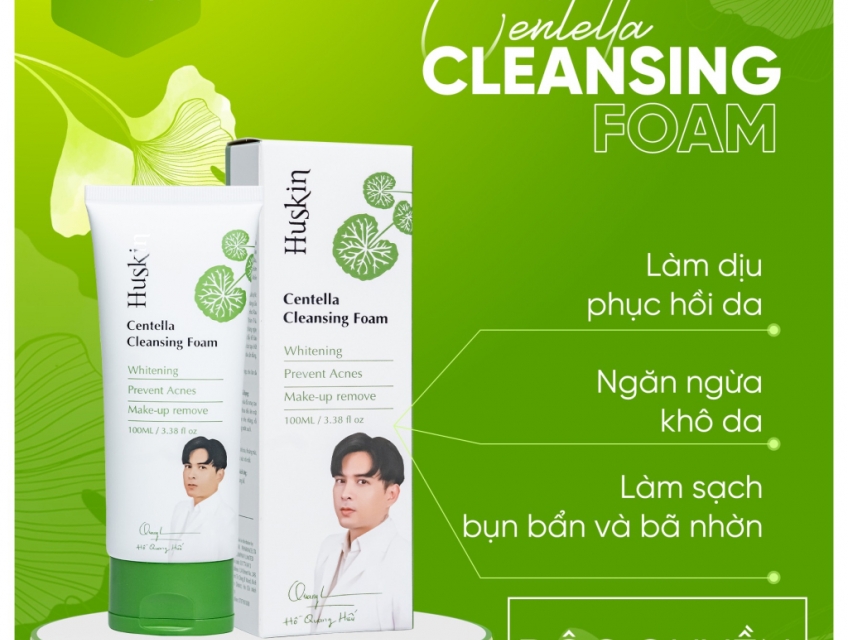 Sữa rửa mặt Huskin