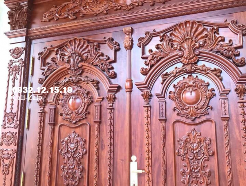 Cung cấp cửa gỗ gõ đỏ Nam Phi giá tốt