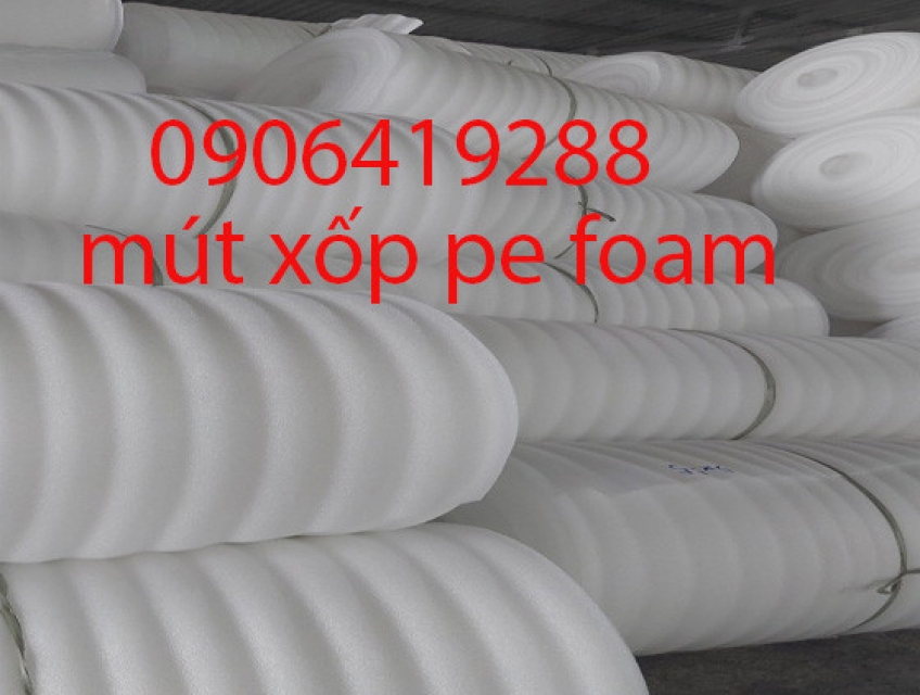 Mút xốp pe foam dùng lót chuối giá tại xưởng