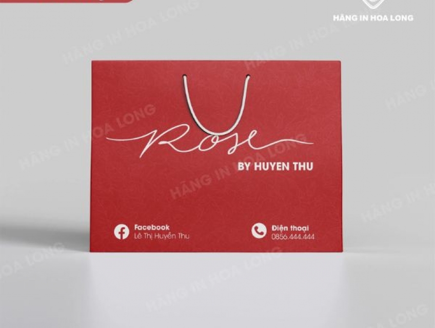 In túi giấy cho shop thời trang giá rẻ tại Hà Nộ