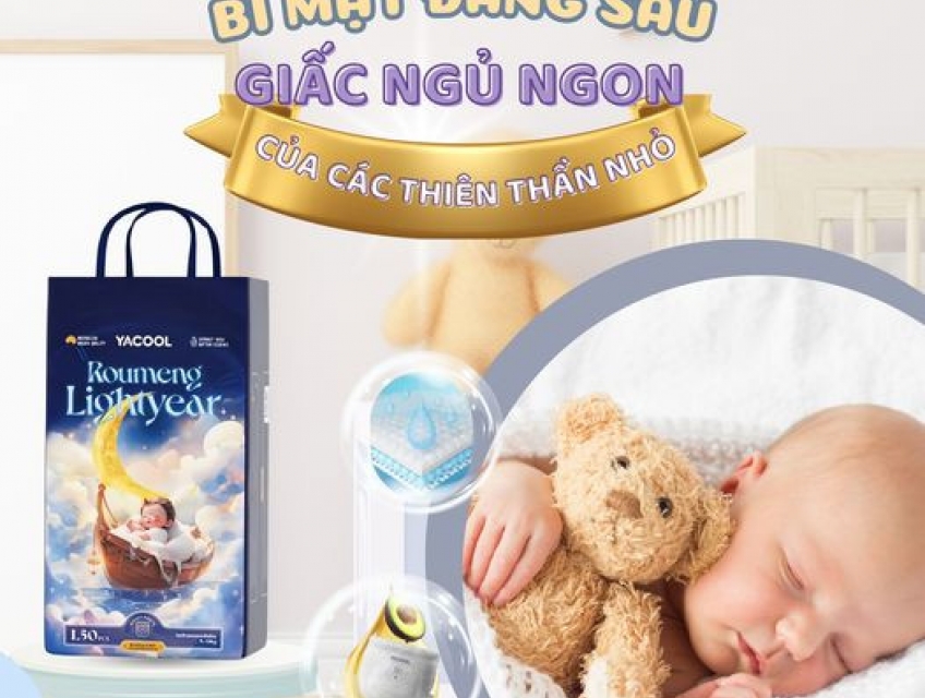 BỈM YACOOL - BÍ MẬT ĐẰNG SAU GIẤC NGỦ NGON CỦA BÉ!