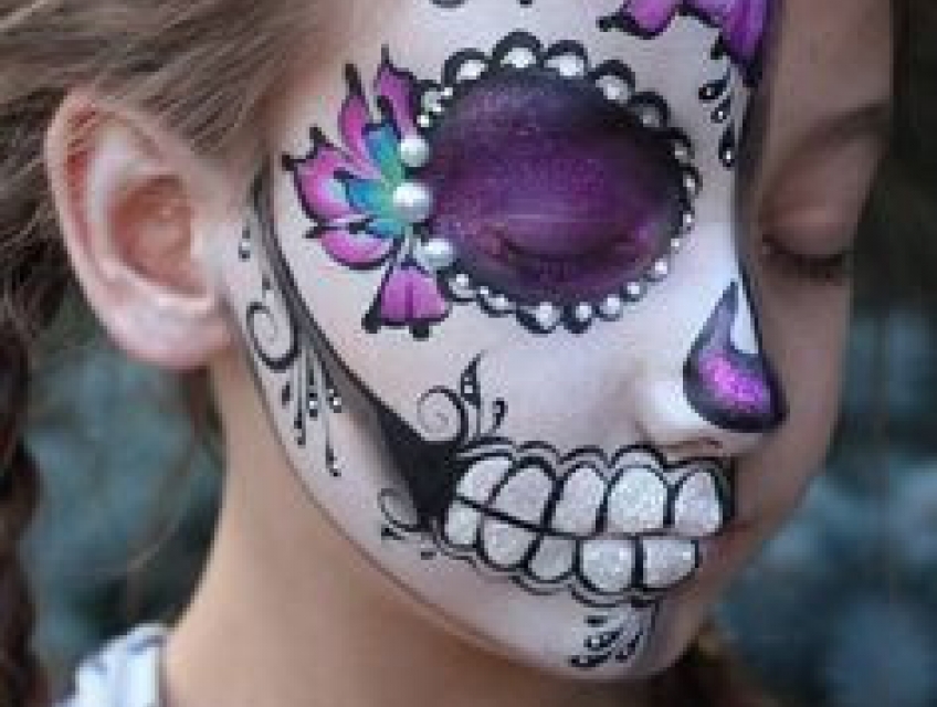 Hallowen - Dịch vụ vẽ mặt hóa trang