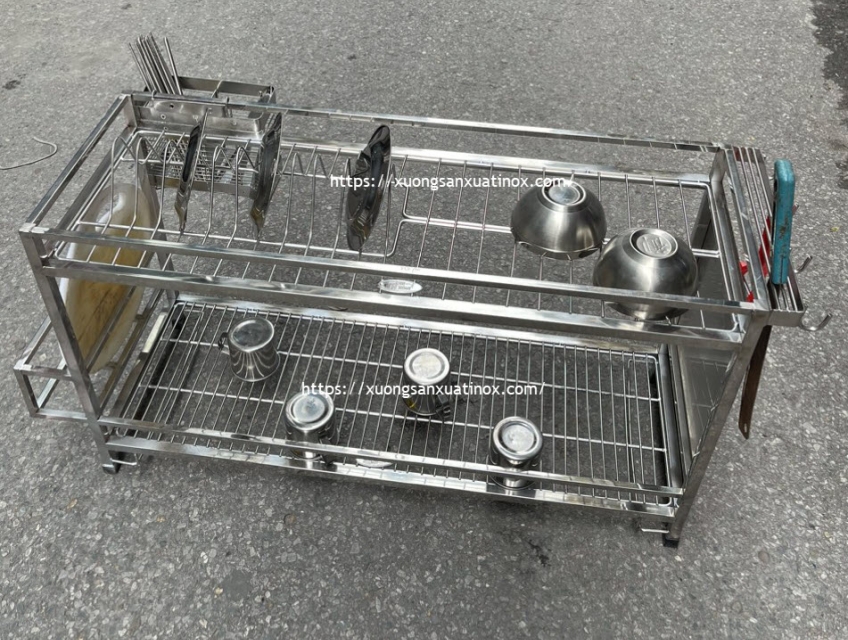 Có nên mua kệ inox 2 tầng