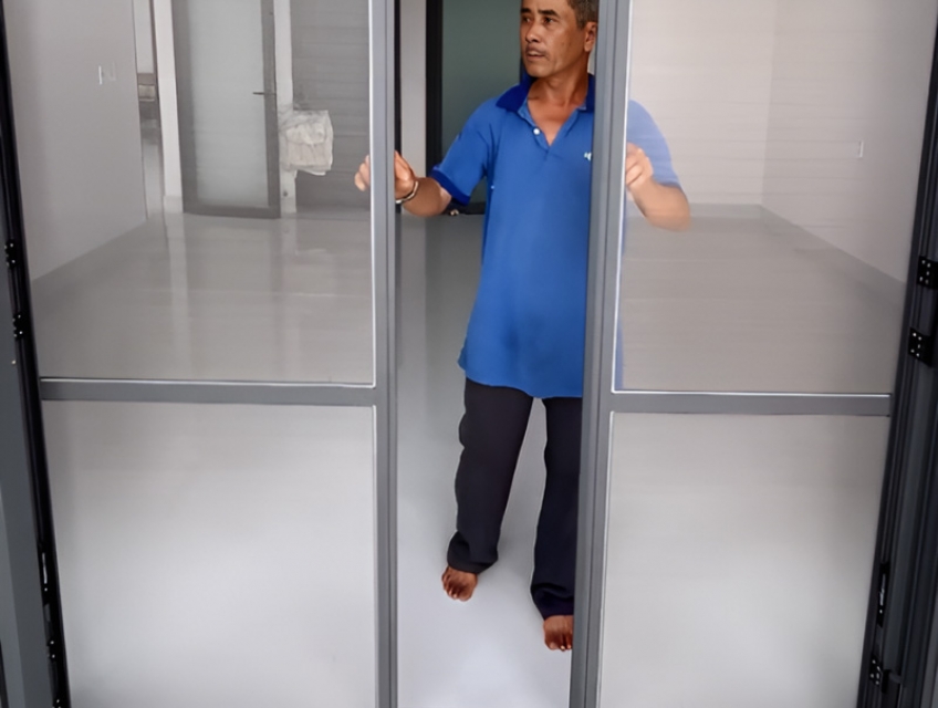 Cửa lưới chống muỗi dạng cánh lùa - Việt Thống