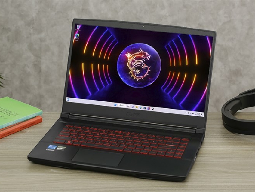 MSI GF63: Core i5 12450H/8G/512G/15.6in FHD 144Hz/RTX3050/còn BH hãng!