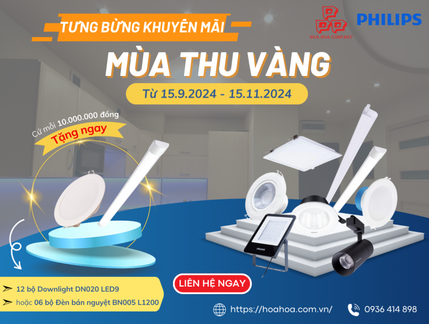 Khuyến mãi mùa thu vàng