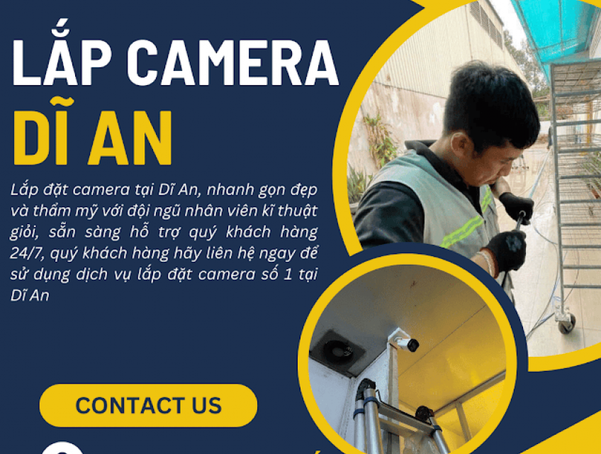 Lắp Camera Dĩ An - 0918025685 Alo đến ngay