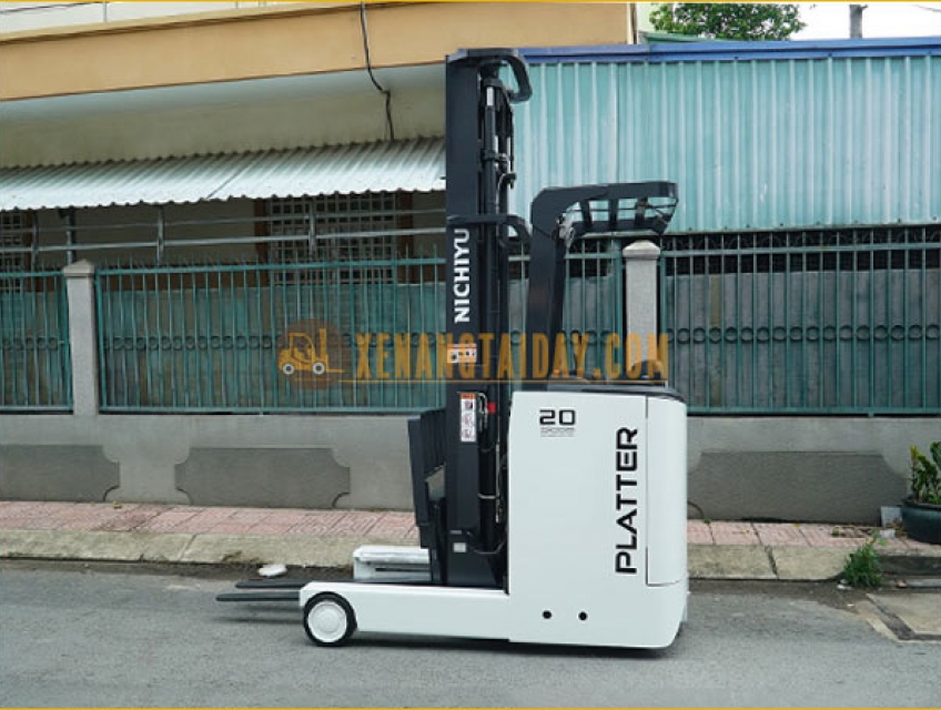 Xe nâng điện đứng lái 2 tấn 2015 Nhật Bãi