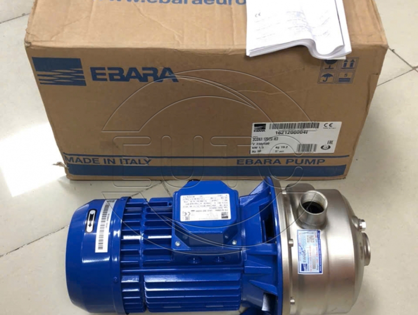 Máy bơm ly tâm 2 tầng cánh Ebara