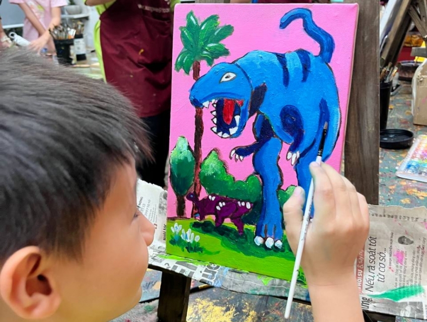 LỚP VẼ THIẾU NHI - LỚP VẼ SÀI GÒN TẠI QUẬN 2, QUẬN 9