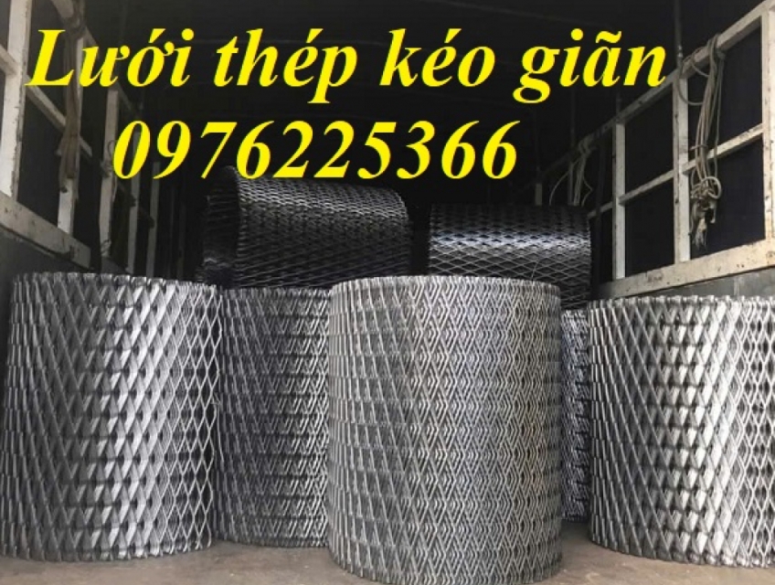 Giá lưới thép kéo giãn 30x60 mạ kẽm