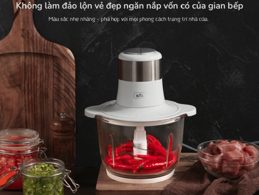 Máy xay thịt Bear 2L SB-MA02L có đặc điểm gì nổi bật?
