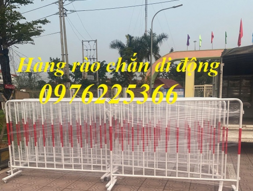 Hàng rào sắt di động, hàng rào chắn sắt di động