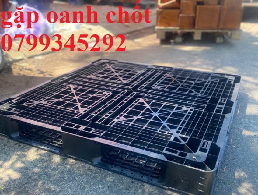 Thanh Lý Pallet Nhựa 1100x1100x120mm – SALE Giá Sập – Quảng Ngãi Quảng Nam – 0799345292