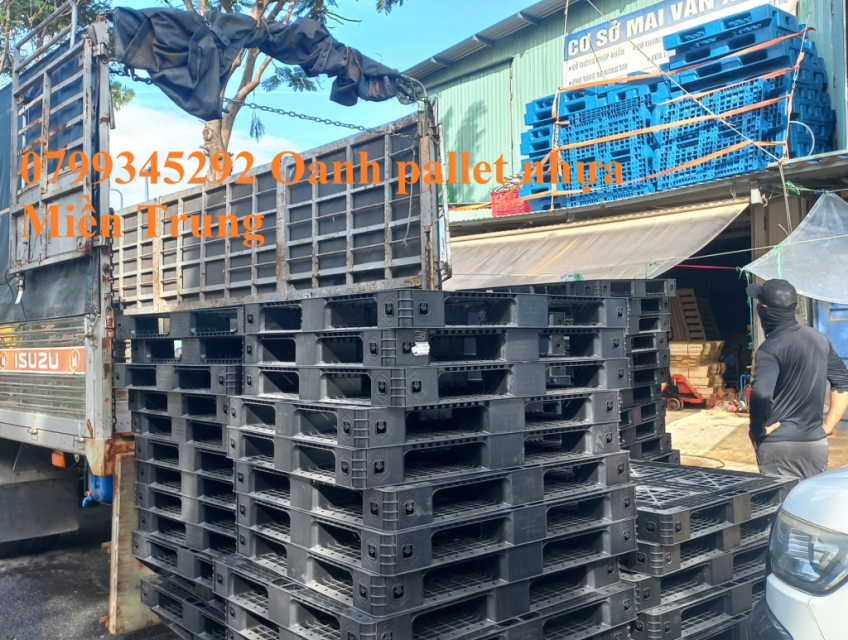 Pallet nhựa Quảng Nam thanh lý số lượng lớn – 0799 345 292