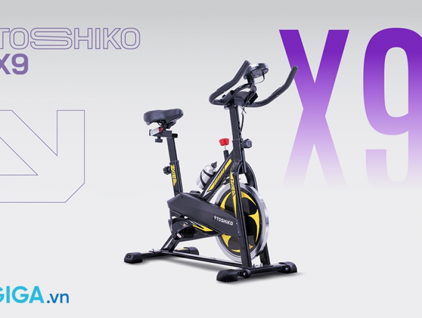 Gợi ý sử dụng xe đạp tập thể dục Toshiko X9 hiệu quả tại nhà