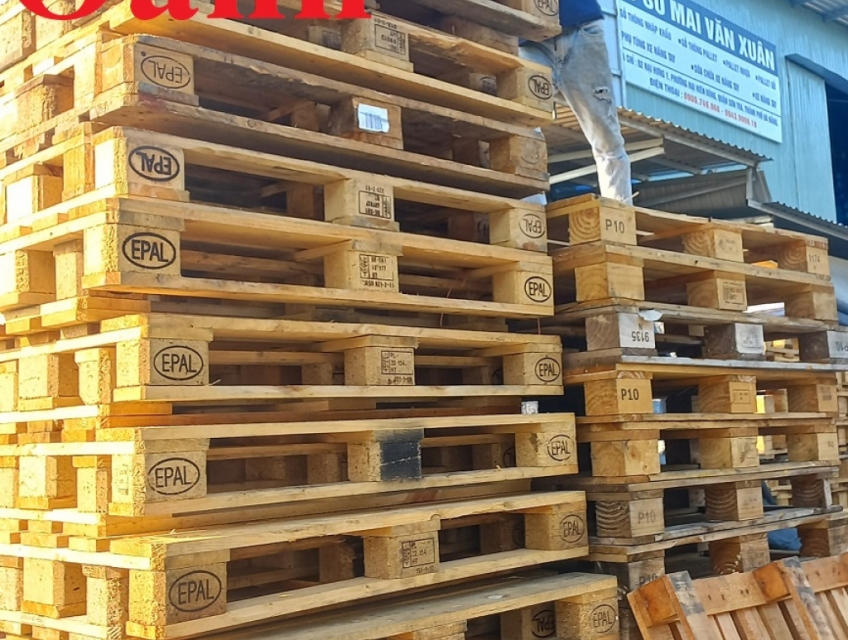 Pallet gỗ mặt kín Quảng Nam cho KCN – 0799345292 Oanh