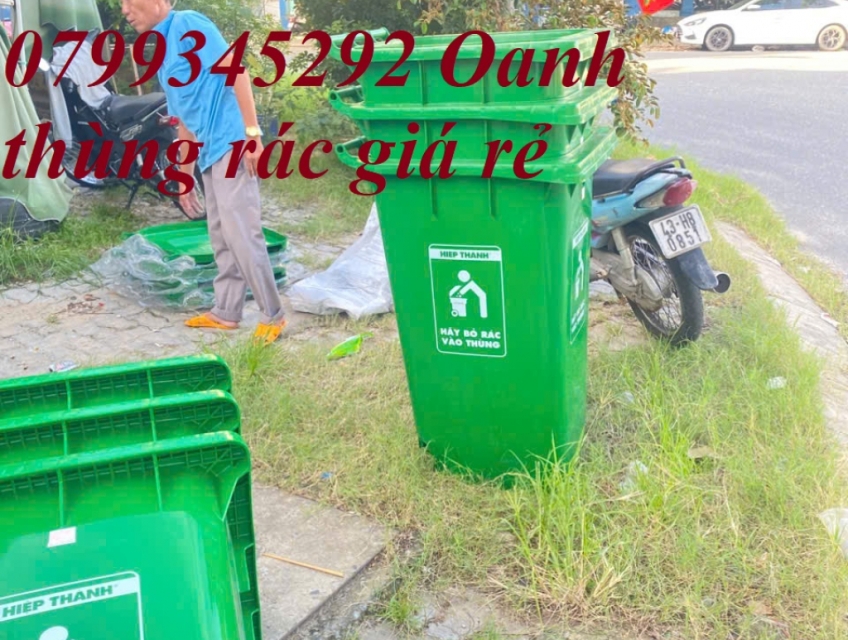 Bán thùng rác công nghiệp 240L Quảng Nam cho trường học – 0799.345.292