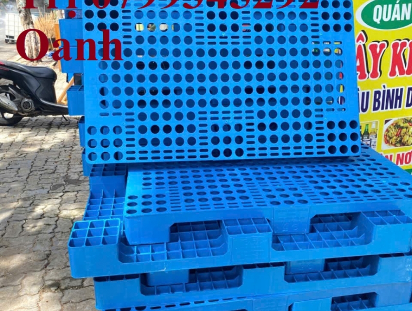 Tiêu đề: Pallet nhựa PL04-LS cho dệt may Quảng Trị || 0799345292