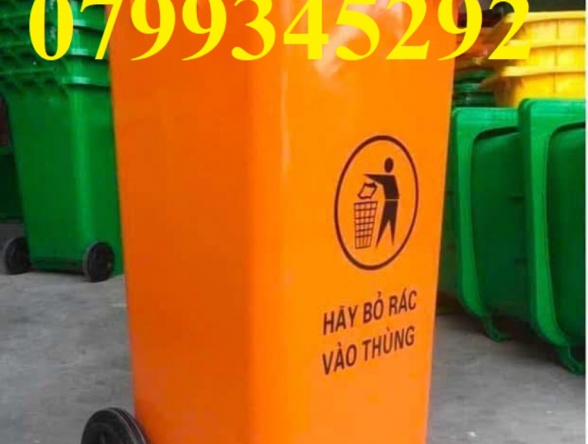 Bán thùng rác công nghiệp 240L tại Đà Nẵng – 0799345292