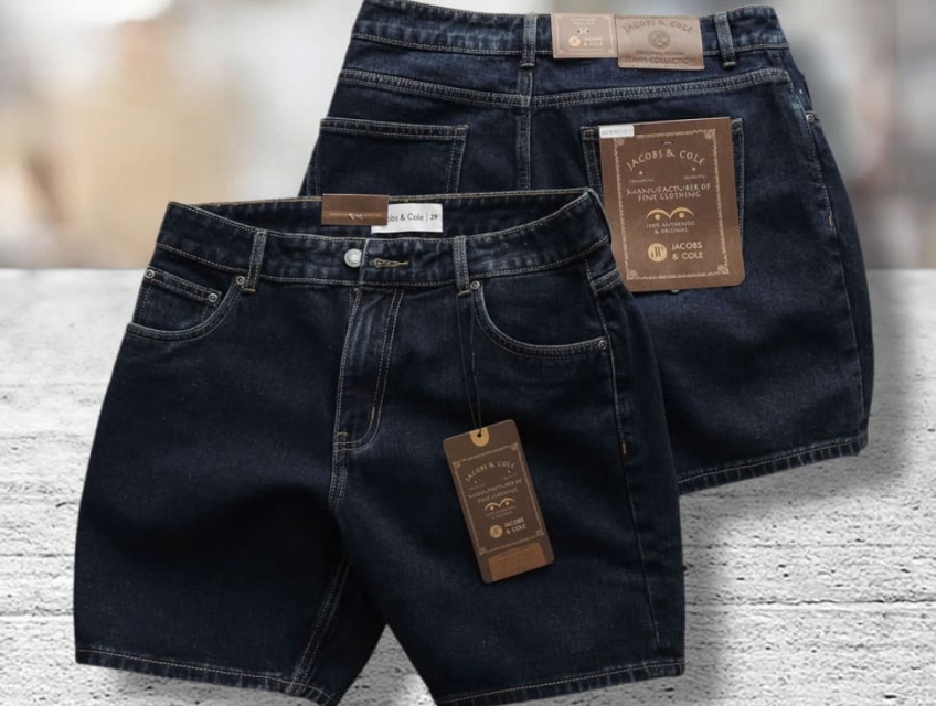 Quần short jean Jacobs Cole 5 màu trẻ trung, năng động