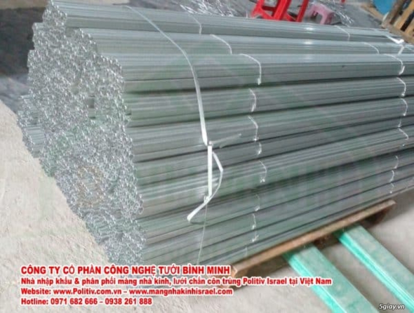 Vật tư không thể thiếu trong thi công nhà kính: Thanh nẹp & ziczac