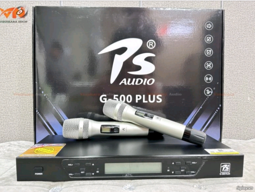 Bộ Micro không dây PS Audio G-500 Plus hàng chất lượng cao cấp