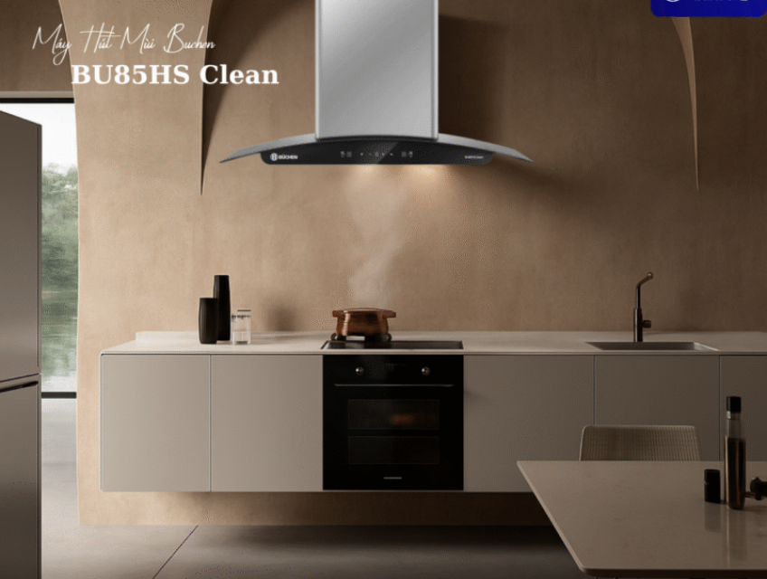 Máy Hút Mùi Tự Làm Sạch Buchen BU85HS CLEAN