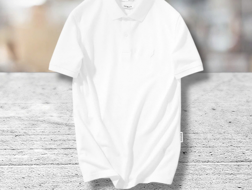Áo thun polo Defoxx chất thun cotton thoáng mát 5 màu