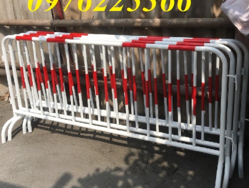 Hàng rào chắn di động tại Hà Nam