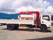 Bán trả góp xe tải Isuzu gắn cẩu 8 tấn VM Vĩnh Phát