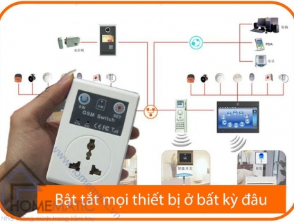 Ổ cắm điều khiển qua sim điện thoại