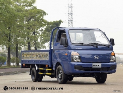 Mua xe tải Hyundai 1T25 thùng lửng H100 nhận ngay khuyến mãi lớn