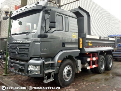 Mua xe ben Shacman 3 chân 13 tấn M3000 lãi suất vô cùng hấp dẫn