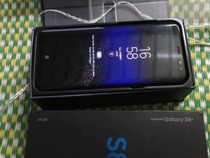 S8 plus đen 2 sim, SSVN có bảo hành 4/2019 full hộp đồ