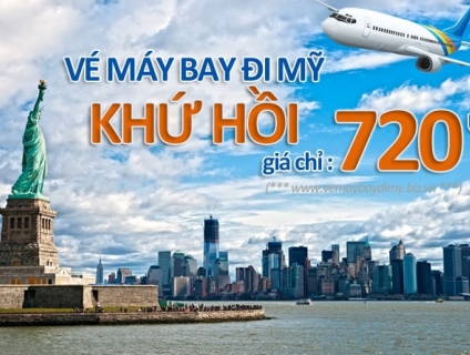Đại lý vé máy bay đi Mỹ giá rẻ - iLink Booking