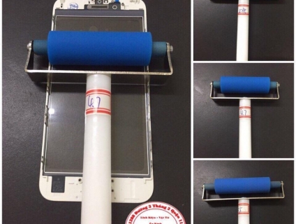 Cây lăn keo trên kính liền ron 5