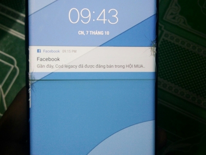 Note8 Blue 256gb Bể Màn Hình