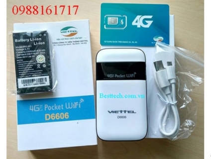 Bán Pin phát wifi D6606 Viettel