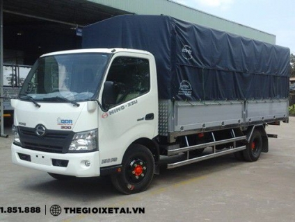 Bán xe tải Hino 3.8 tấn thùng bạt XZU720L người bạn đồng hành tin cậy