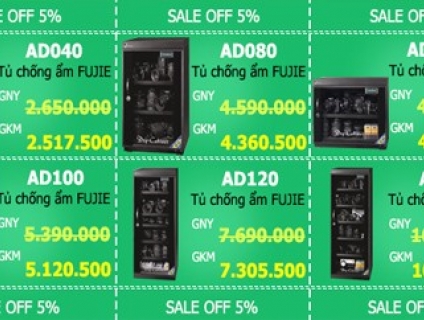 Chương trình Giảm giá cực lớn Quý cuối năm khi mua Tủ chống ẩm Fujie